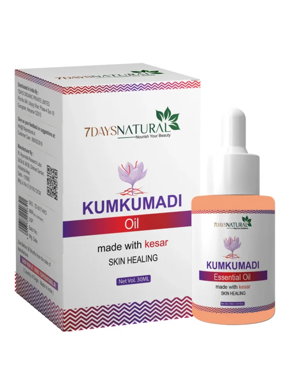 Kumkumadi Essential Oil 30 ml for glowing skin natural